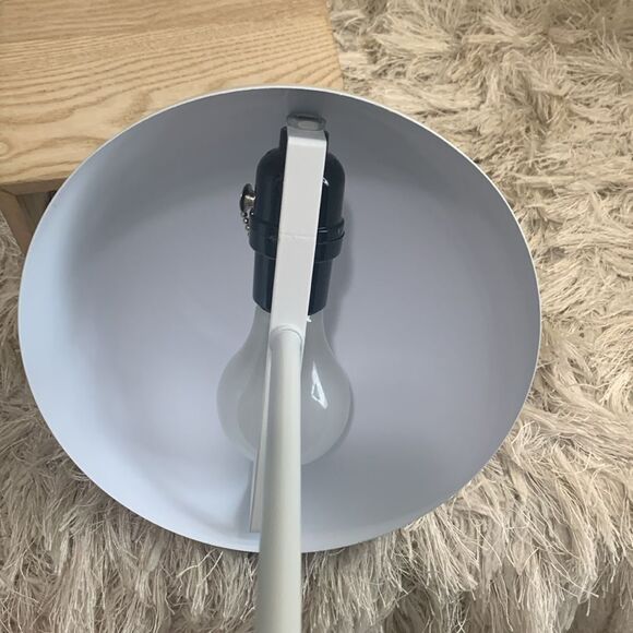 Target Project 62 White Dome Side Table Lamp With Base Outlet - Picture 12 of 17